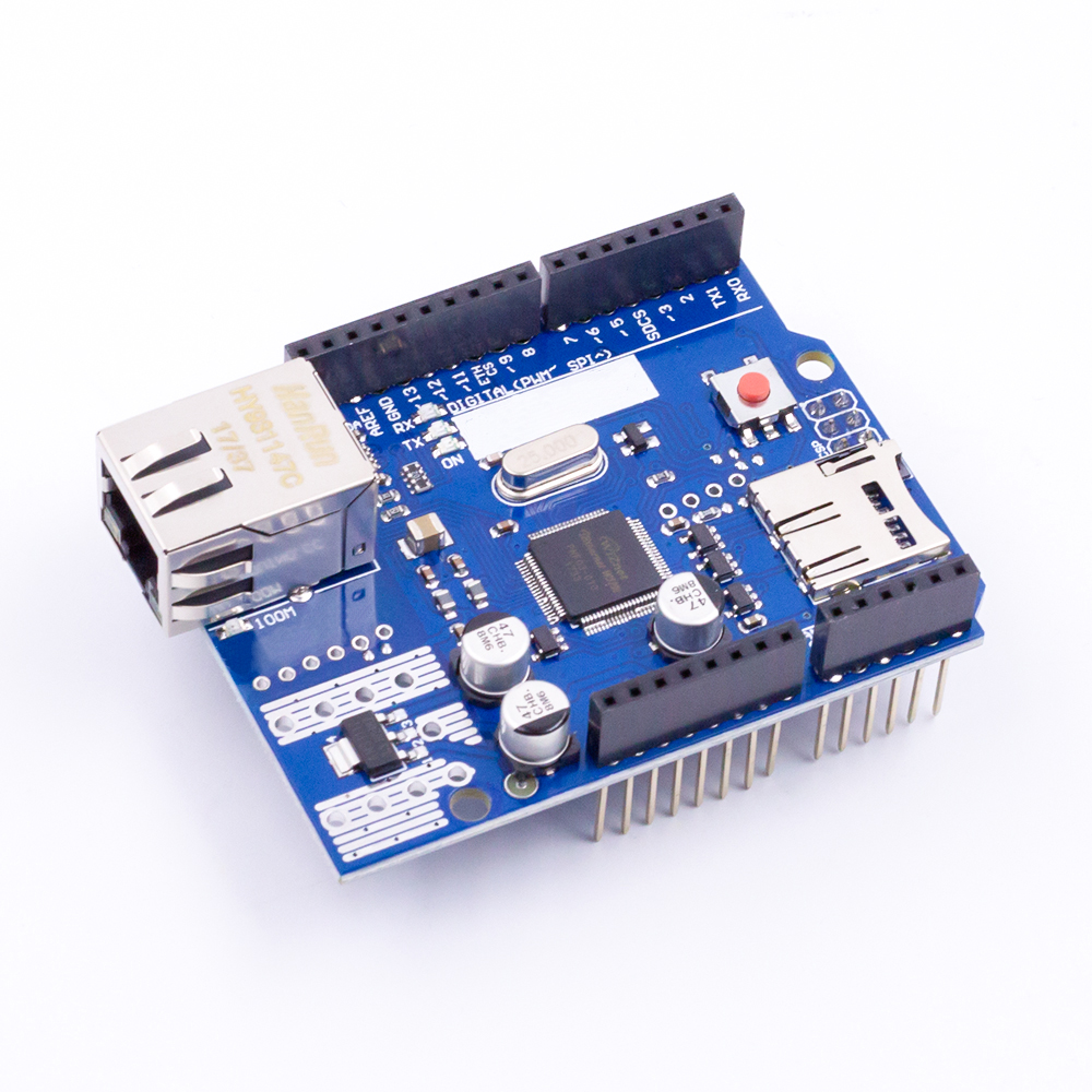 Плата расширения Ethernet W5100 для R3